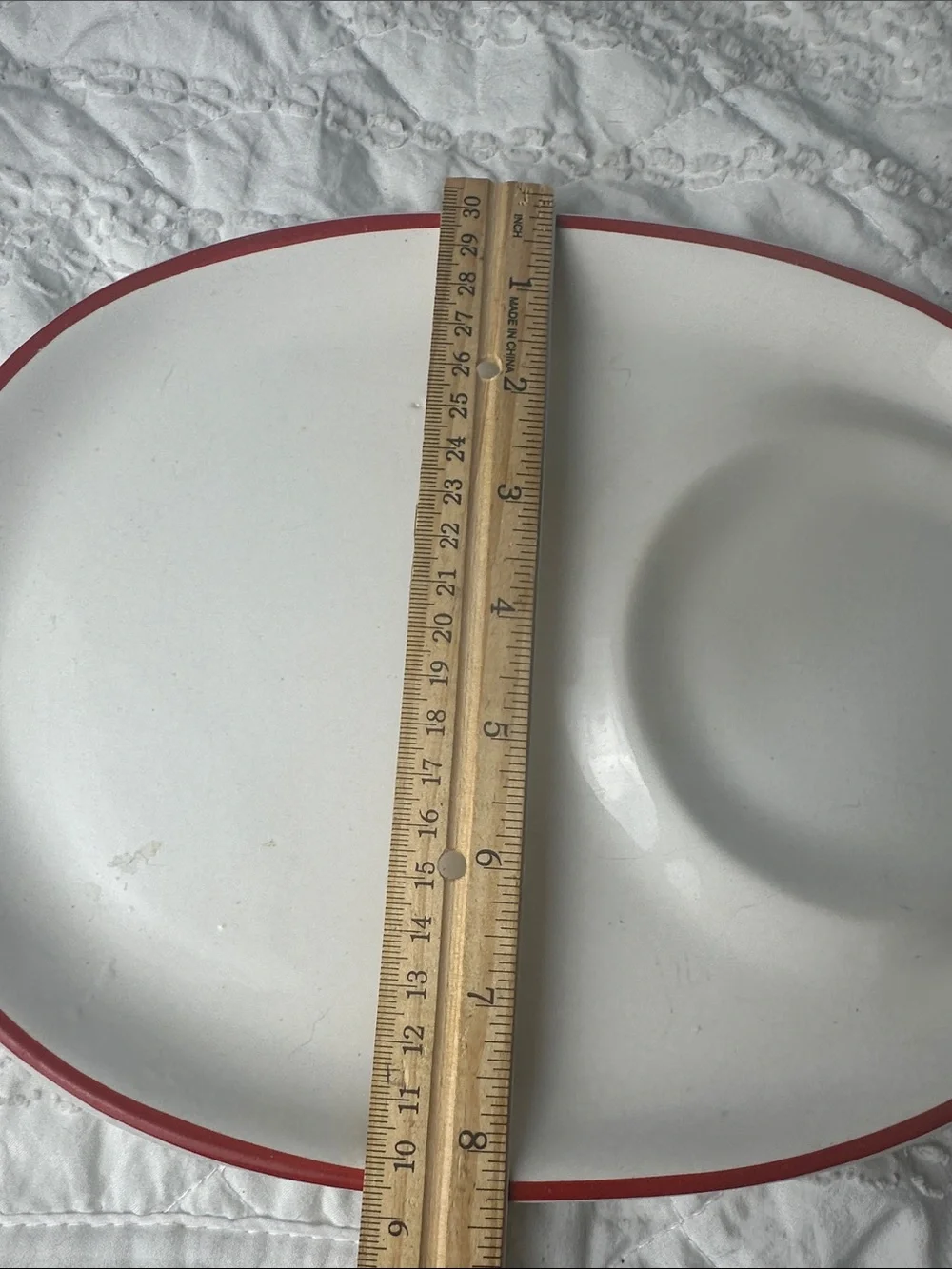 Cambells 1994 Tomato Soup Oval Soup and Sandwich Plate 2